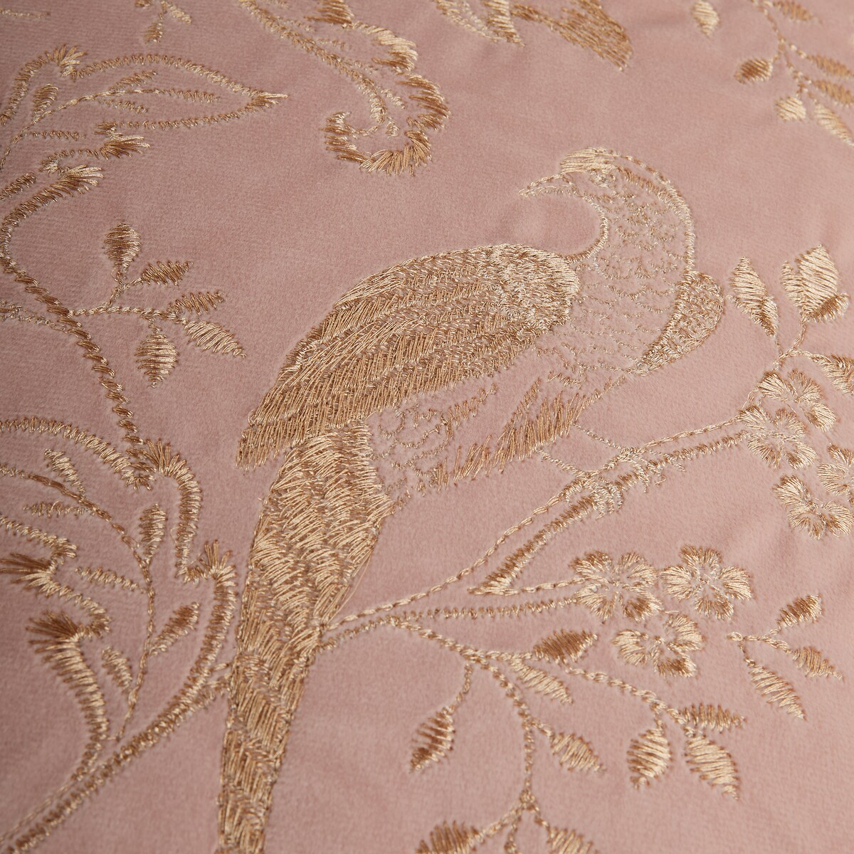 Poszewka Haftowana Ptako 45x45 cm z motywem zwierzęcym