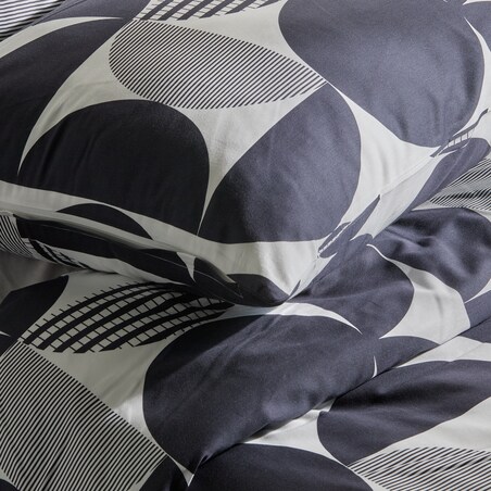 Pościel z bawełny satynowej Kasjoz 200x220 cm z motywem geometrycznym