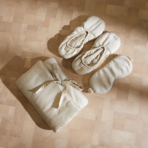 Zestaw akcesoriów z lyocellu Layoso