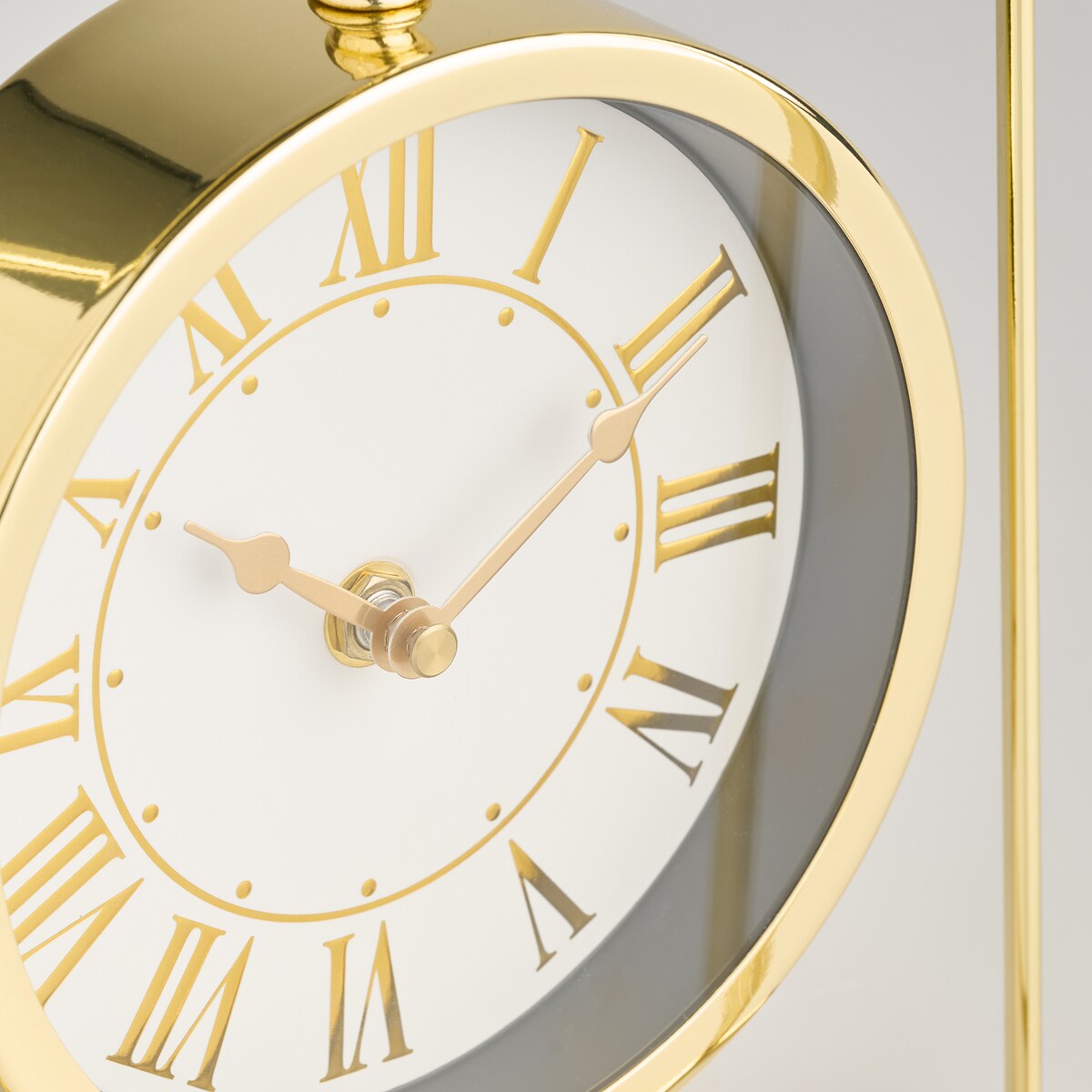 Zegar Stojący Luminis z motywem geometrycznym