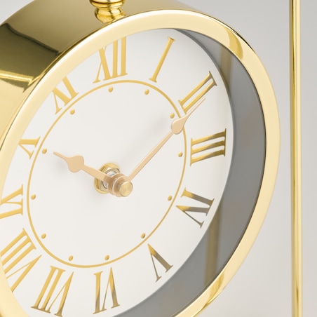 Zegar Stojący Luminis z motywem geometrycznym