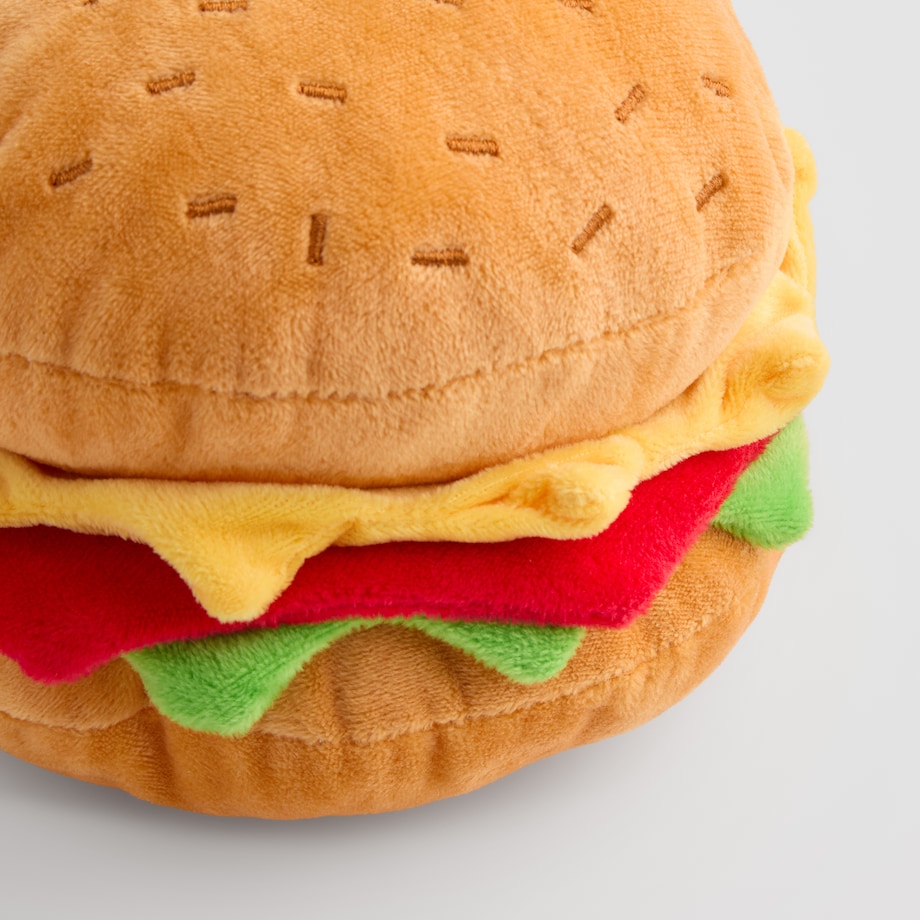 Zabawka Dla Zwierzaka Burgerin z motywem kulinarnym