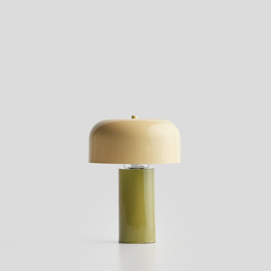 Simatina lampa stołowa typu grzybek