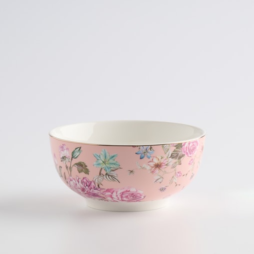 Miska Rosal z motywem kwiatowym