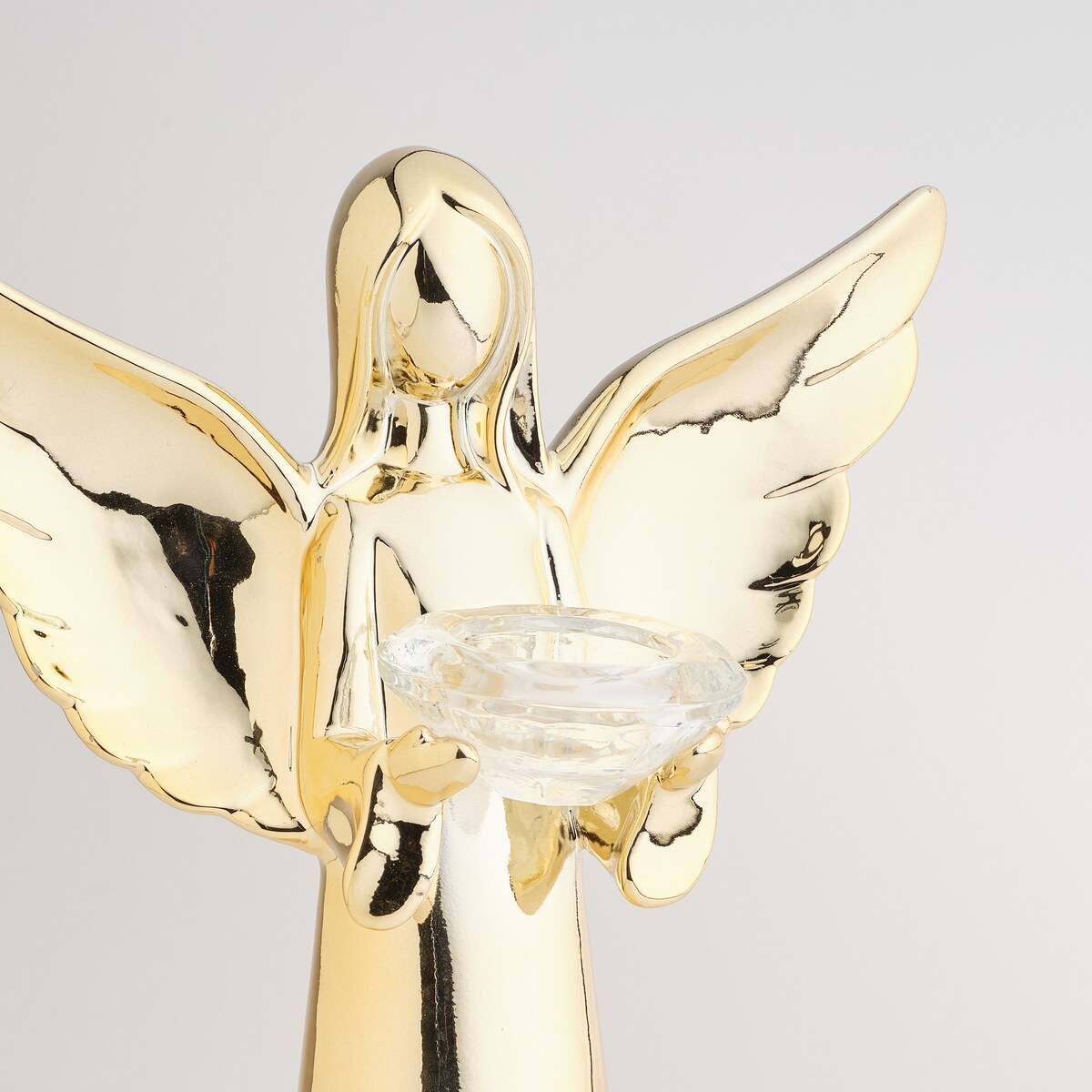 Świecznik Gloria z motywem anioła