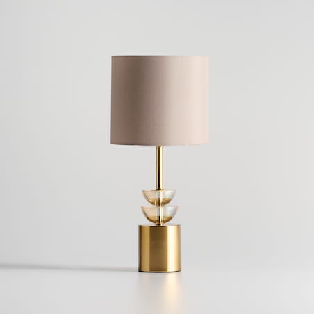 lampa stołowa ze szklanymi kulami freya