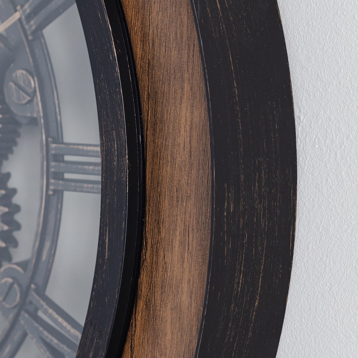 Industrialny zegar ścienny mechanics ø 50 cm