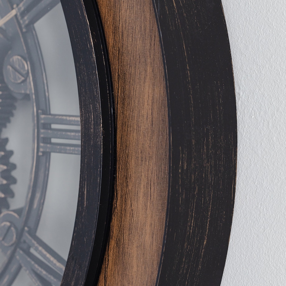 Industrialny zegar ścienny mechanics ø 50 cm