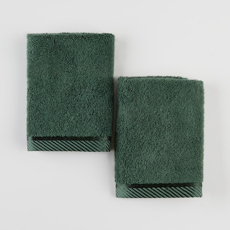 Komplet 2 szt. ręczników do twarzy lub do rąk Bambo 30x30 cm