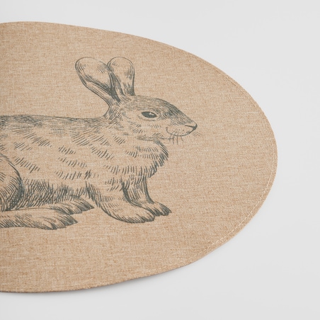 Podkładka Dekoracyjna Rabbiks z motywem królika