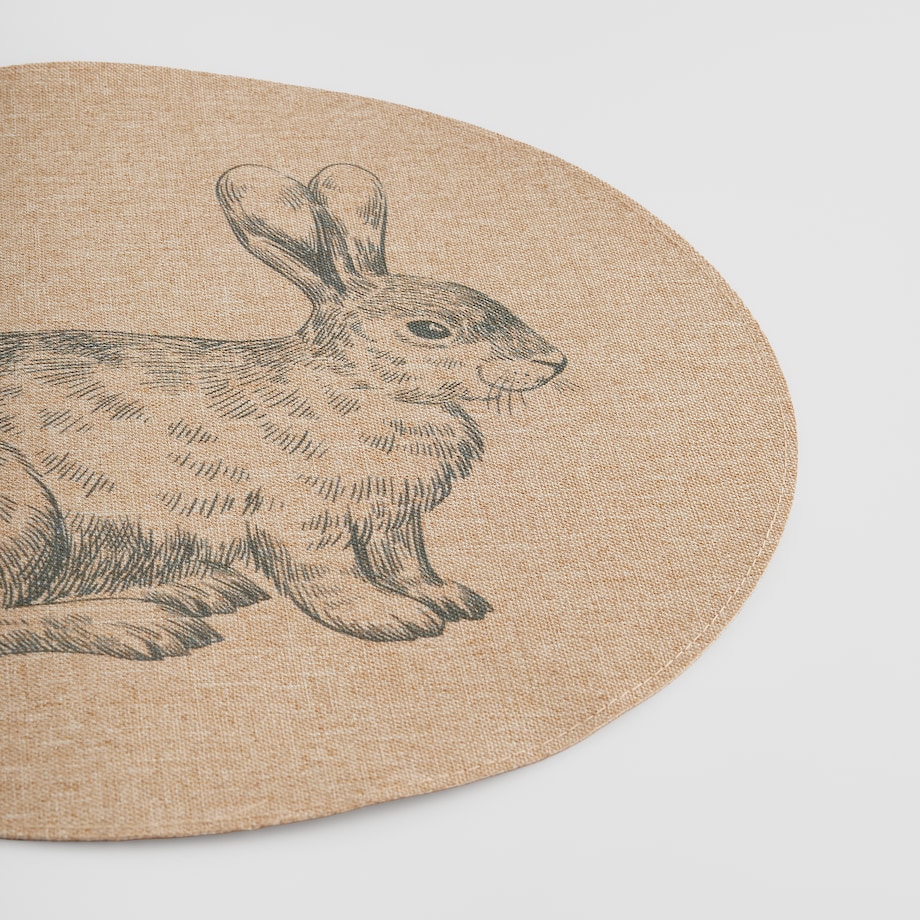 Podkładka Dekoracyjna Rabbiks z motywem królika