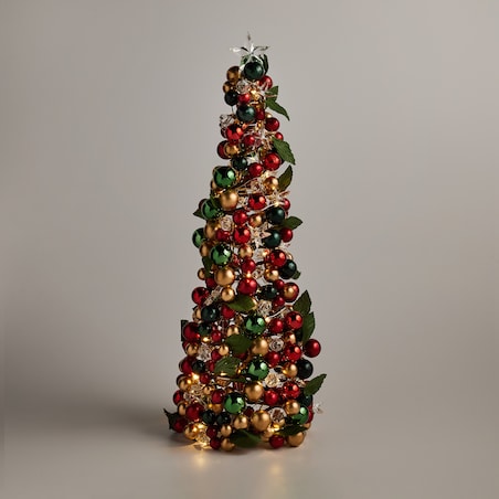 Stroik Led Crimse z motywem roślinnym