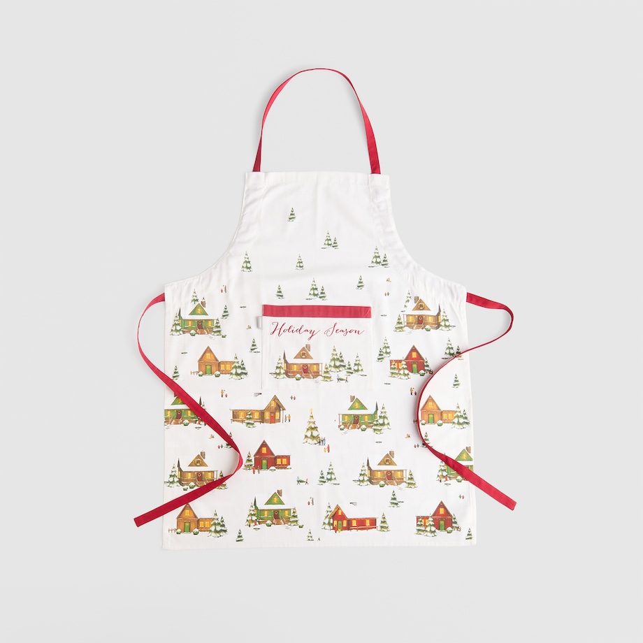 Fartuch Winhurst 70x85 cm z motywem domku