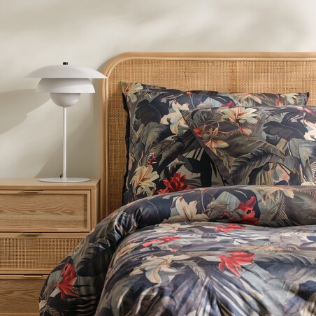 Pościel Z Mikrofibry Manuca 160x200 cm z motywem tropikalnym