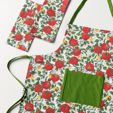 Fartuch Tobasi 70x85 cm z motywem warzyw