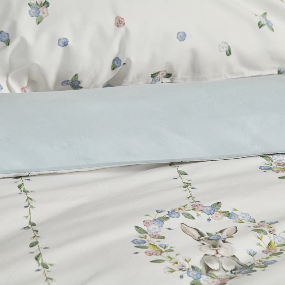 Pościel Bawełniana Pansilo 200x220 cm z motywem królików