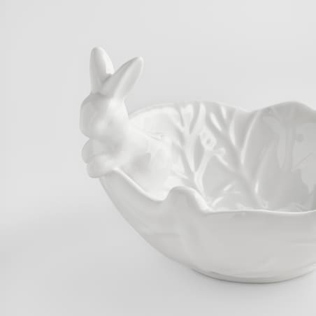 Miska Whitebunno z motywem warzyw i królika