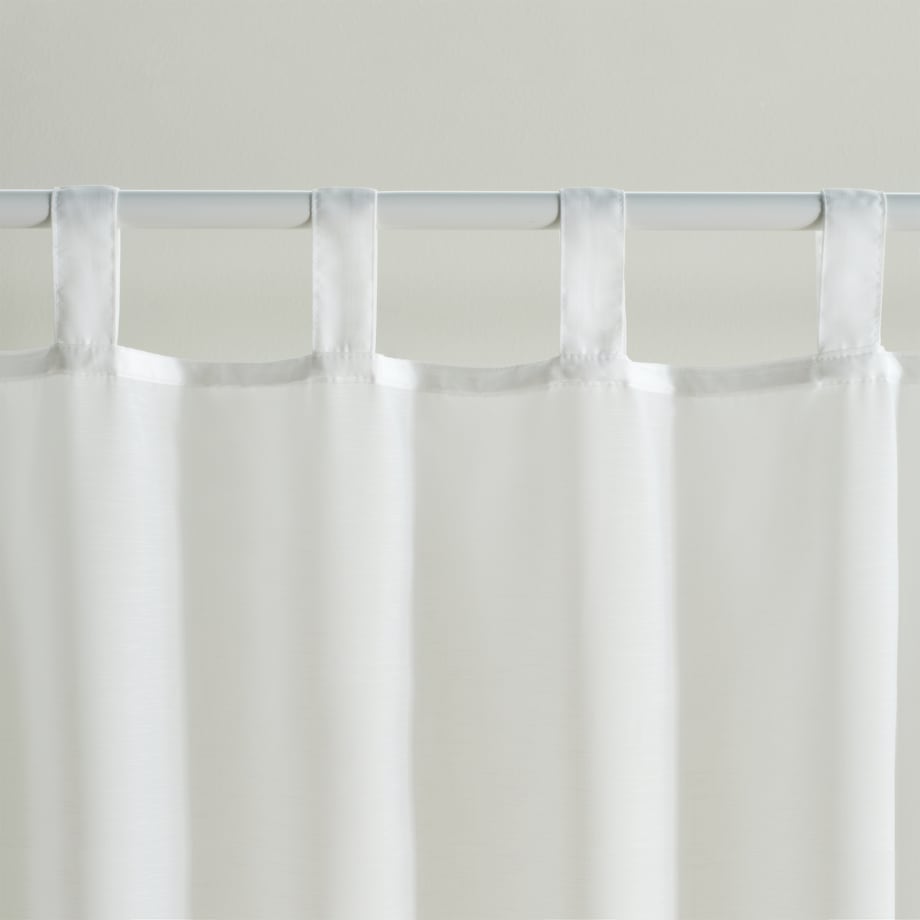 Firana haftowana Lucks 140x250 cm z motywem kwiatowym