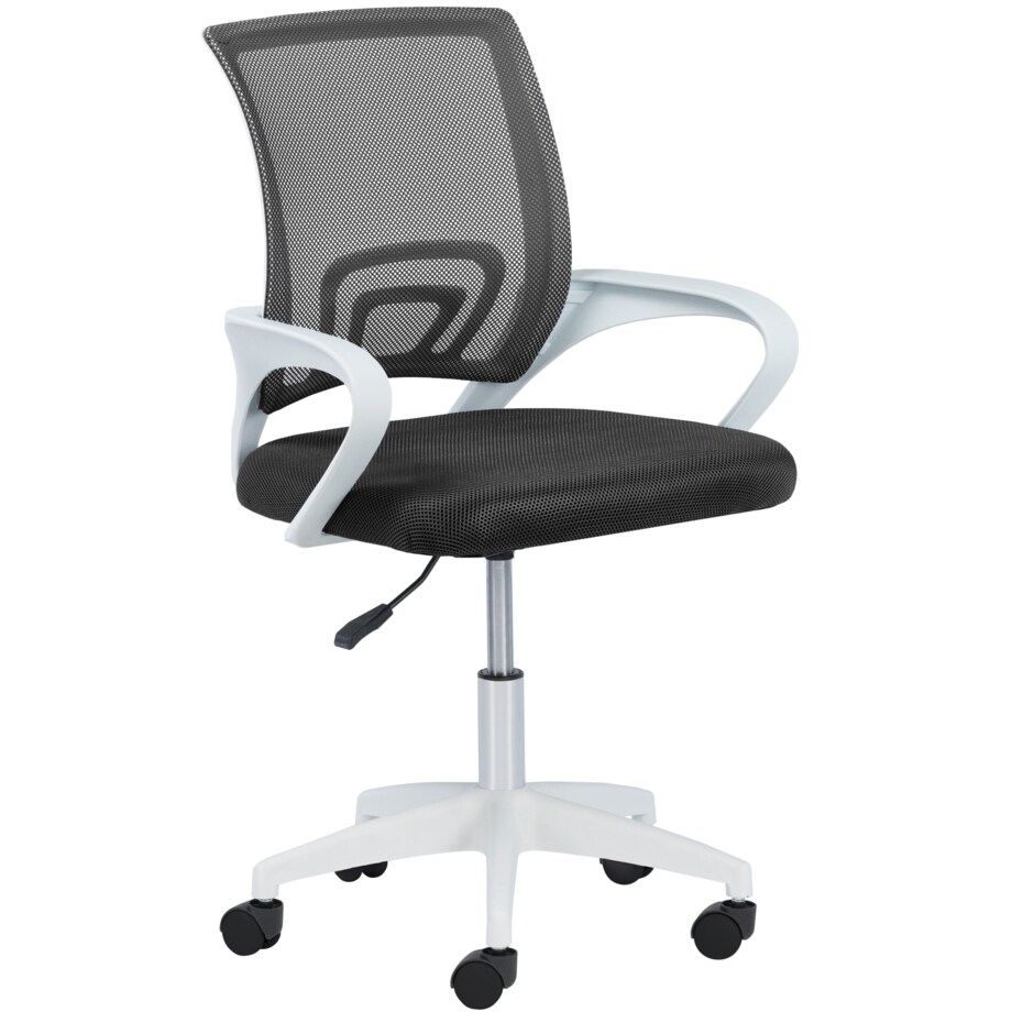 Krzesło biurowe fotel obrotowy regulowany młodzieżowy czarny