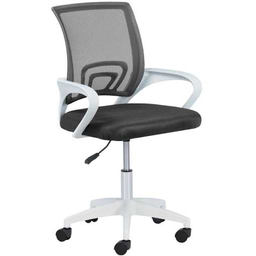 Krzesło biurowe fotel obrotowy regulowany młodzieżowy czarny