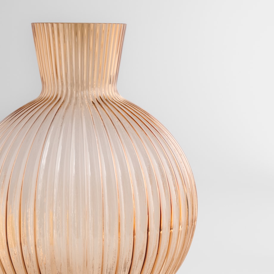 Wazon Leandra z motywem geometrycznym