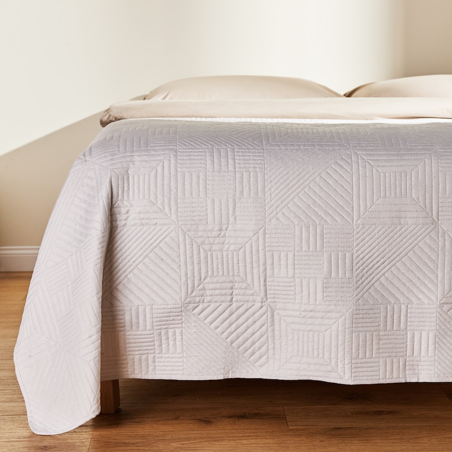 Jednokolorowa narzuta na łóżko Modern 170x210 cm