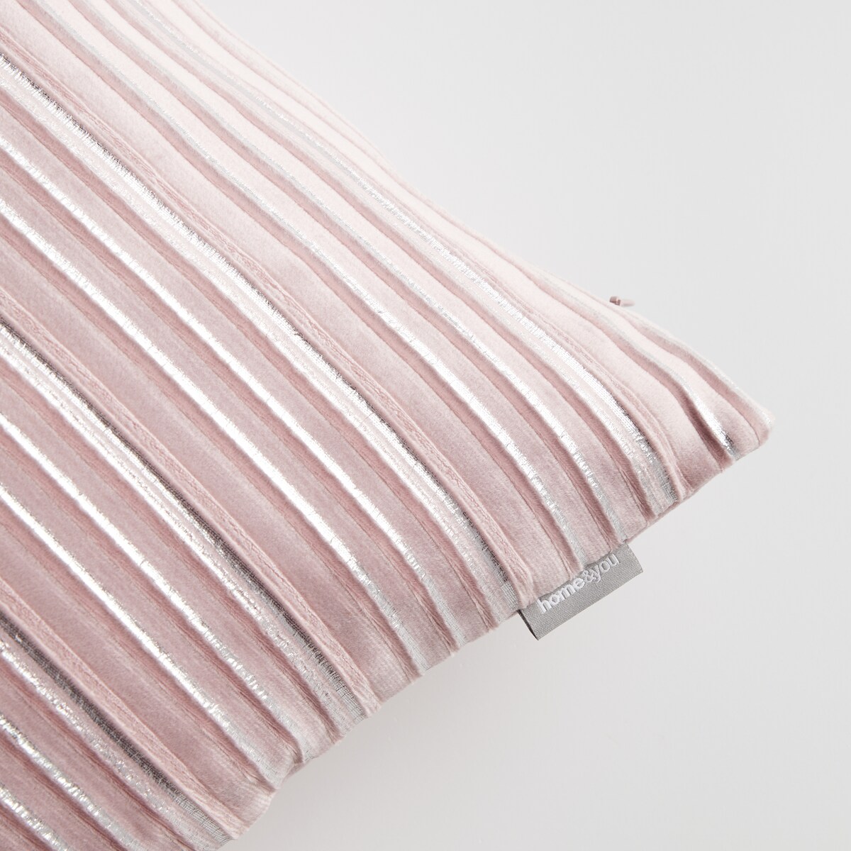 Poszewka Welwetowa Calama 45x45 cm w paski