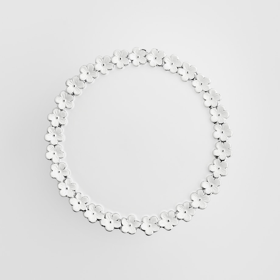 Patera Na Nóżce Flosales z motywem kwiatowym