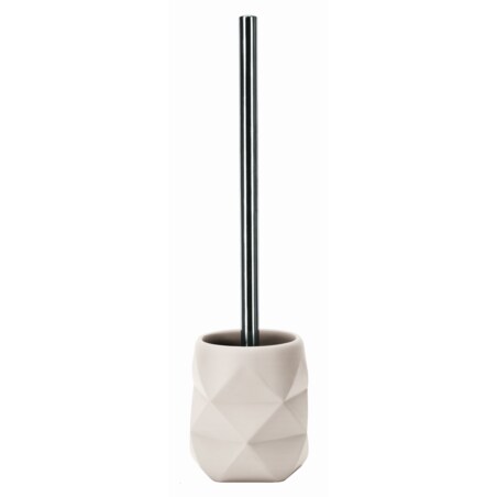 Kleine Wolke Crackle Szczotka WC ze stojakiem naturalny beż