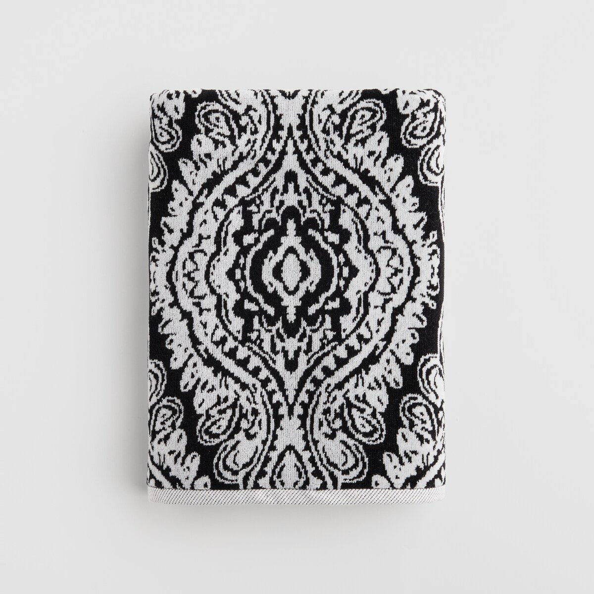 Ręcznik żakardowy Beskar 70x130 cm z motywem arabeski