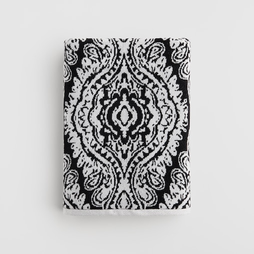 Ręcznik żakardowy Beskar 70x130 cm z motywem arabeski