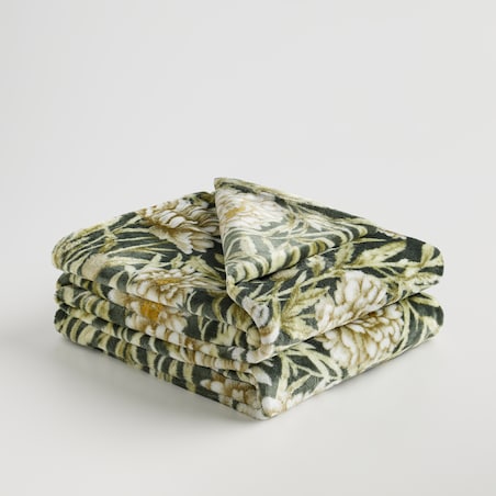 Koc Forica 150x200 cm z motywem kwiatowym