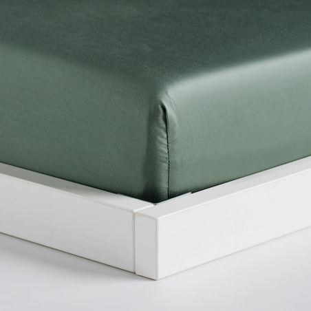 Prześcieradło z Bawełny Satynowej z gumką Satinette 160x200 cm