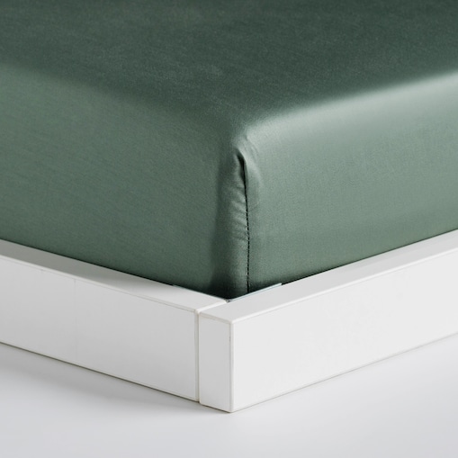 Prześcieradło z Bawełny Satynowej z gumką Satinette 160x200 cm