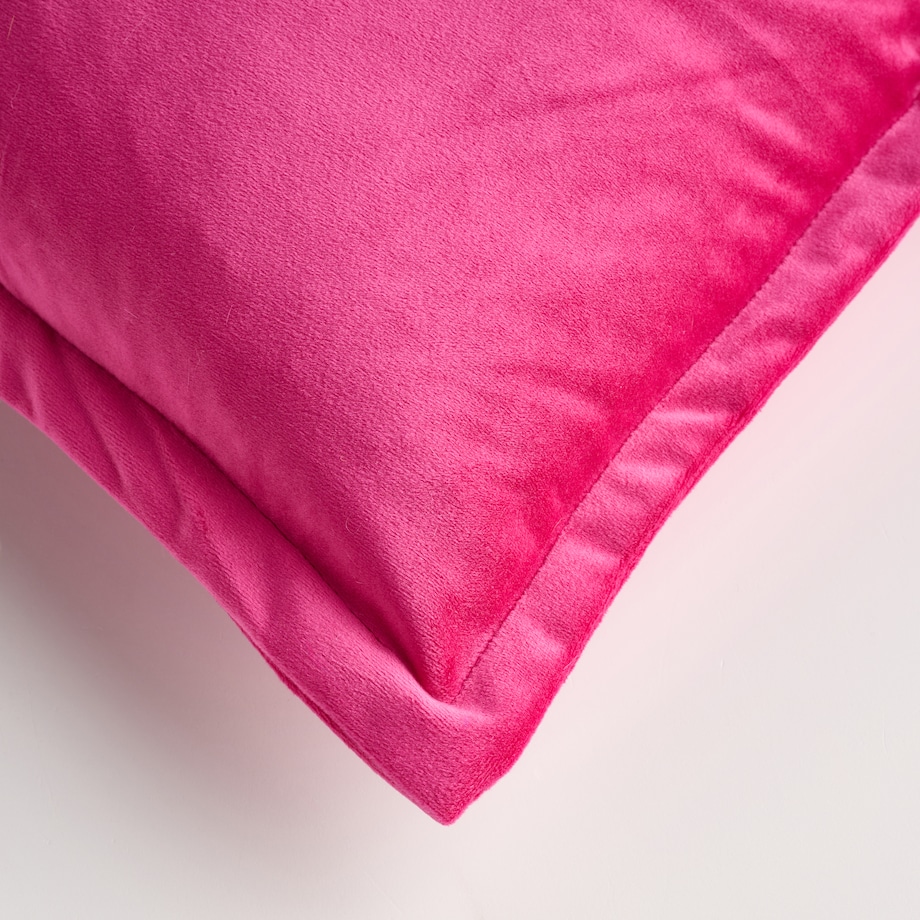 Poszewka Welwetowa Vicenzo 45x45 cm w kratę