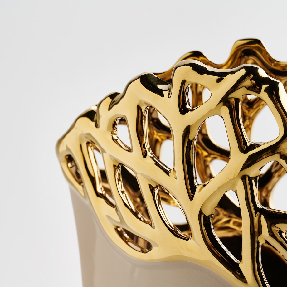 Wazon Oaktree kite z motywem kwiatowym