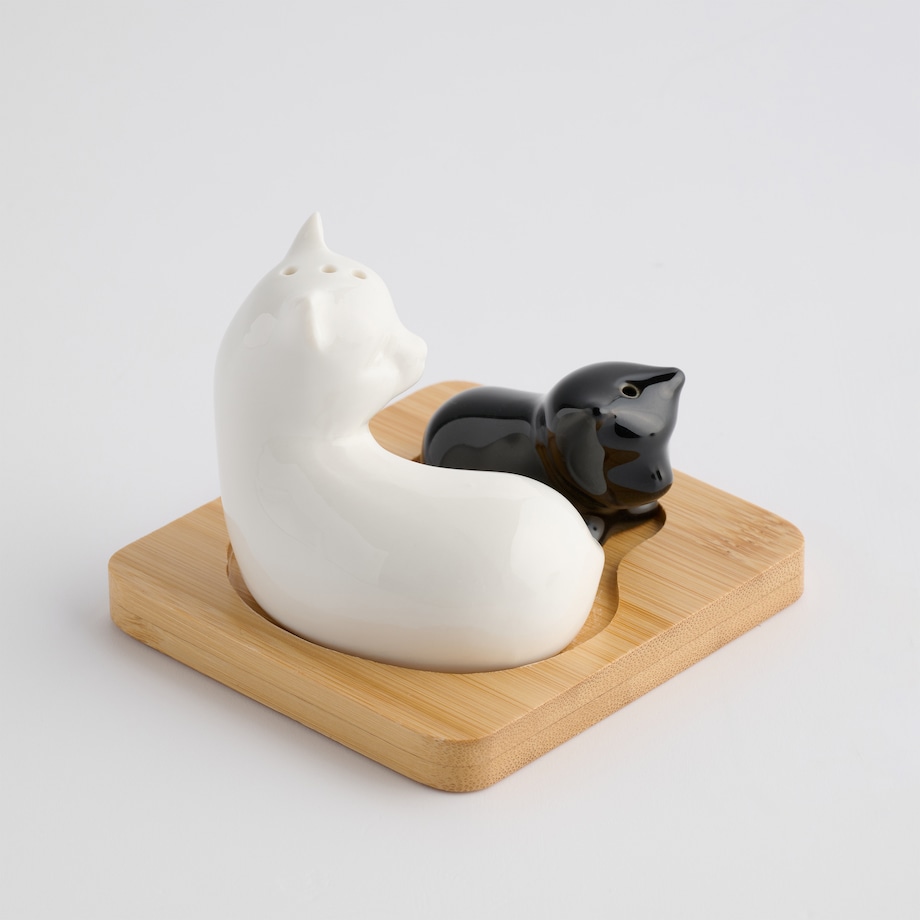 Solniczka I Pieprzniczka Gatos z motywem zwierzęcym