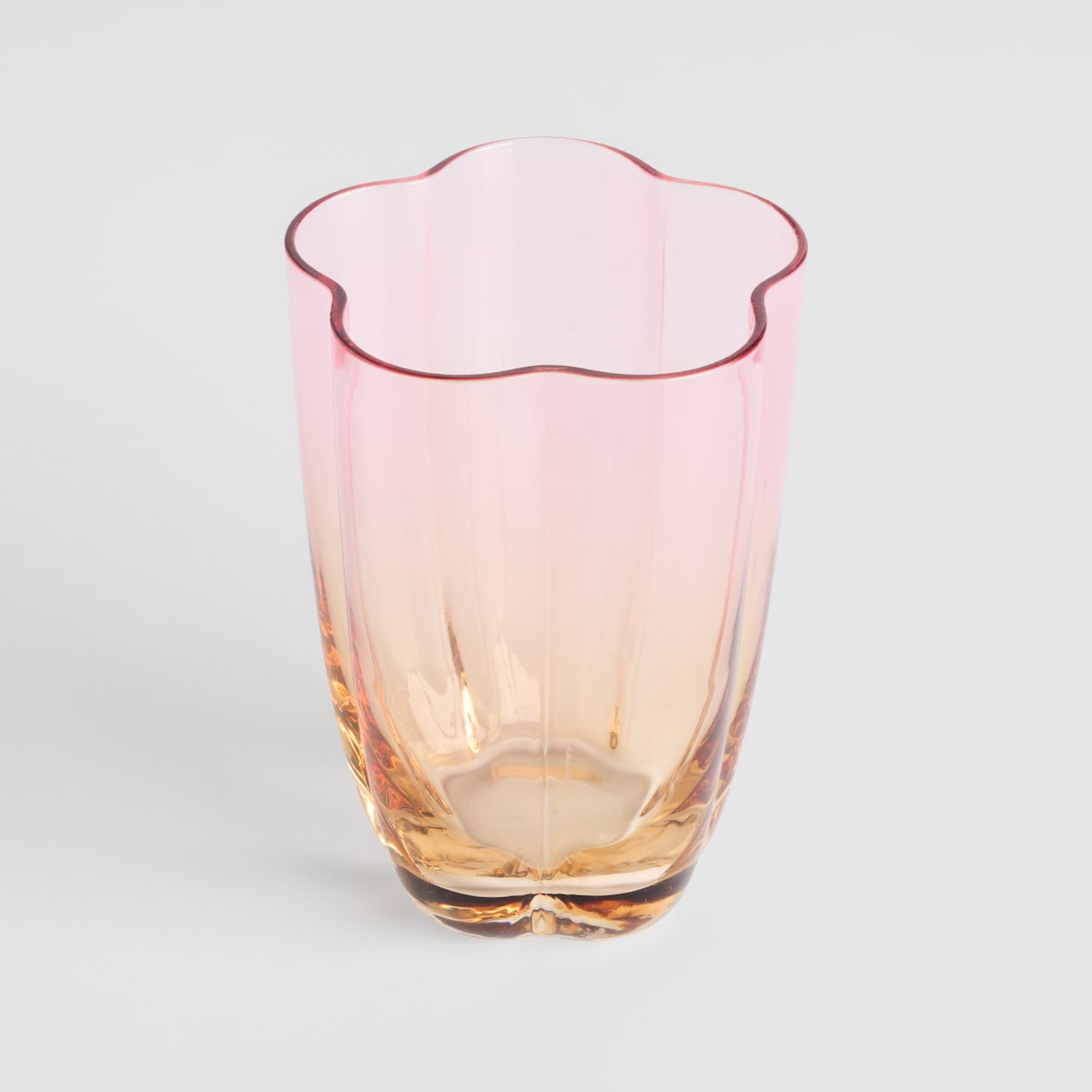 Szklanka Azali z motywem kwiatowym