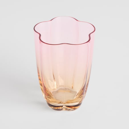 Szklanka Azali z motywem kwiatowym