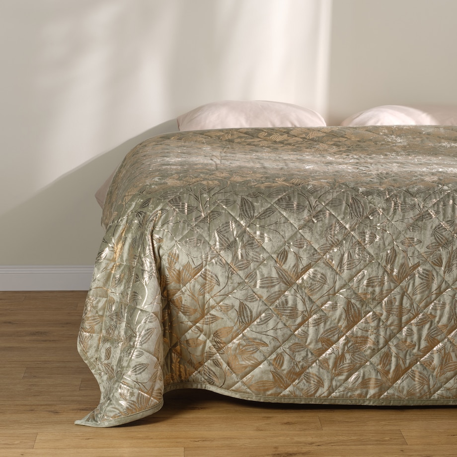 Narzuta Blomstela 200x220 cm z motywem roślinnym