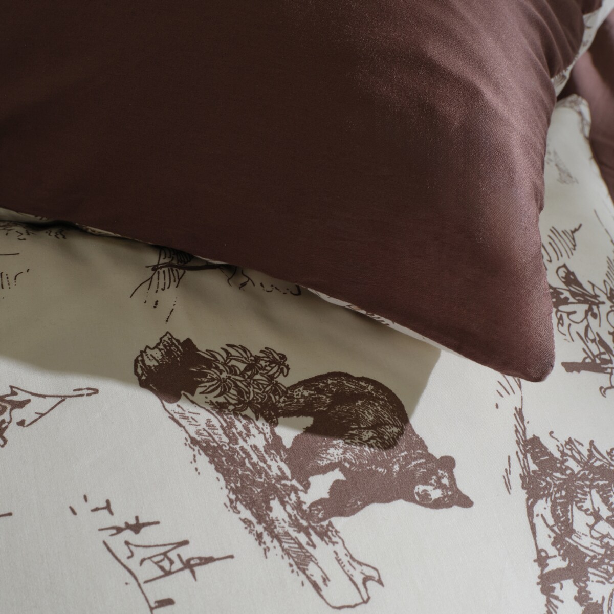 Pościel z bawełny satynowej Foresto 140x200 cm