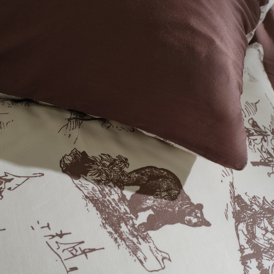 Pościel z bawełny satynowej Foresto 140x200 cm