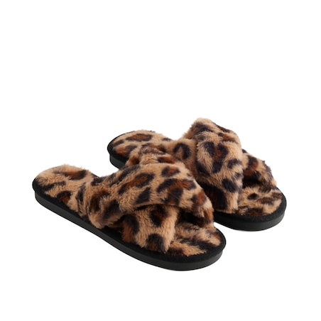 Kapcie Panther z motywem zwierzęcym