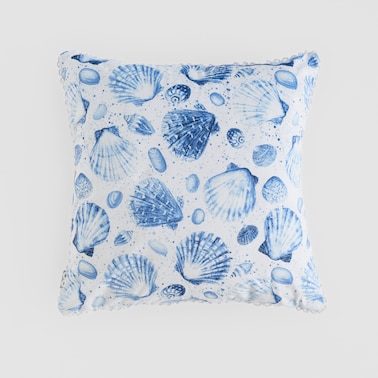 Poszewka z nadrukiem Marlee 45x45 cm z motywem morskim