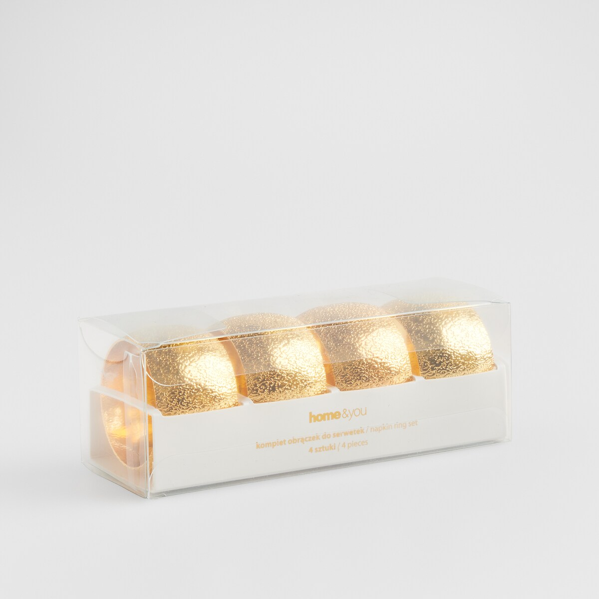 Komplet obrączek na serwetki Nikani