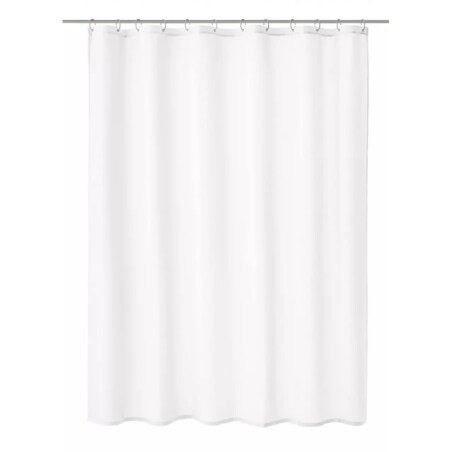 Kleine Wolke Caravelle Tekstylna Zasłona prysznicowa biały 120x200 cm