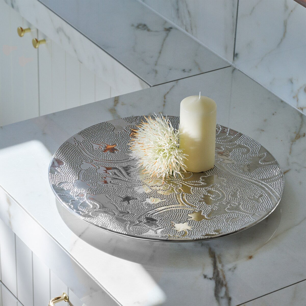 Patera Dekoracyjna Minella z motywem geometrycznym