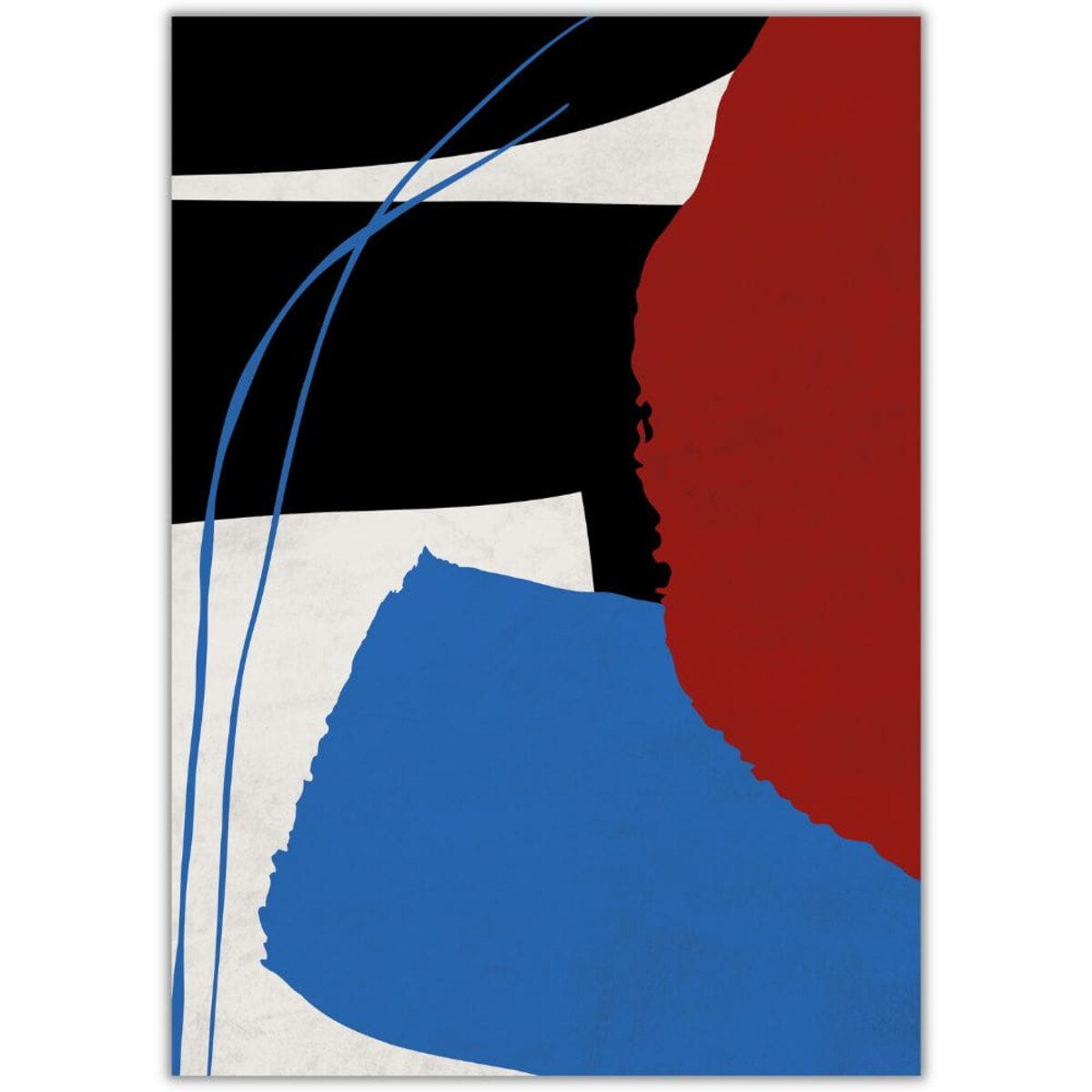 plakat shapes abstract 3 50x70 cm