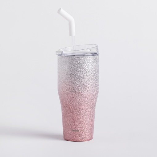 Kubek termiczny ze słomką