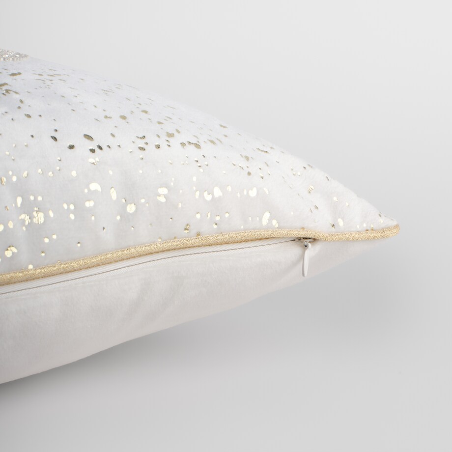 Poszewka Haftowana Dridis 45x45 cm z motywem renifera